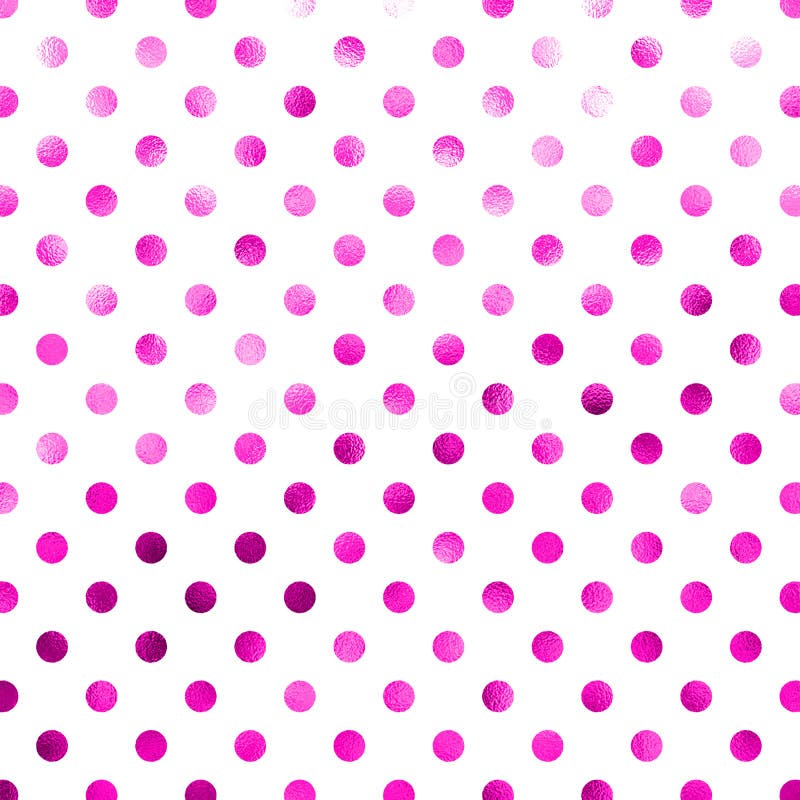 Polca púrpura rosada Dot Pattern Digital Paper foto de archivo libre de regalías