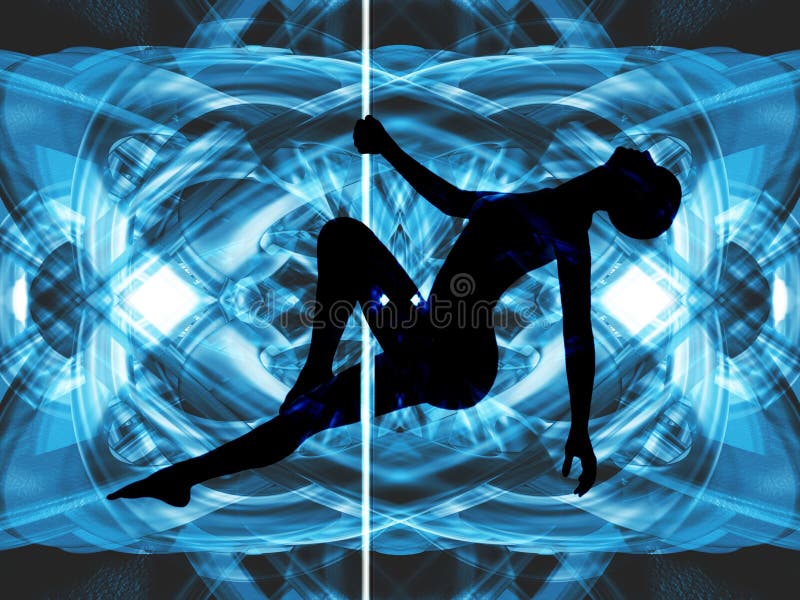 Pole Dancing Abstract