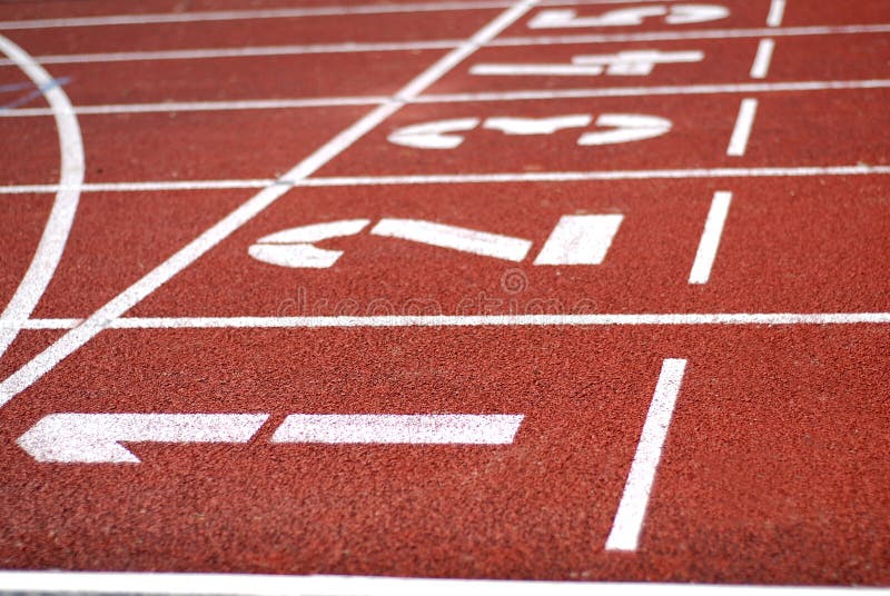 Pole position royalty free stock image