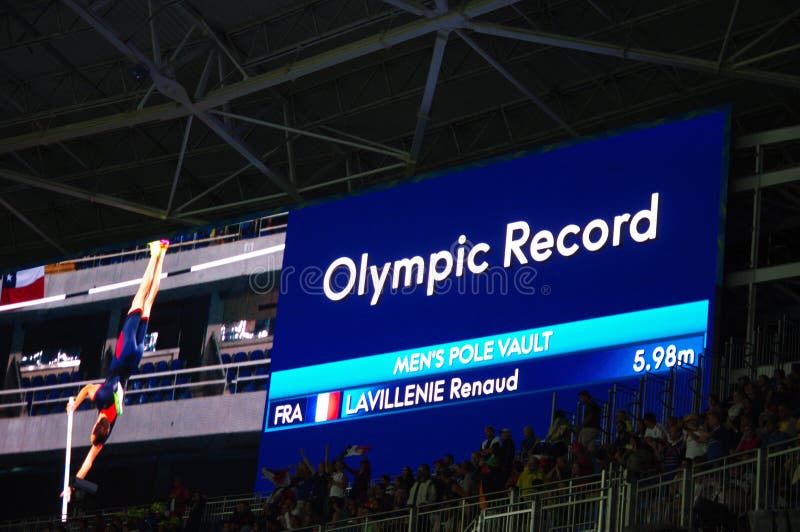 BRA Olympia 1.OS Gold 2016 Foto signiert Thiago BRAZ Leichtathletik 