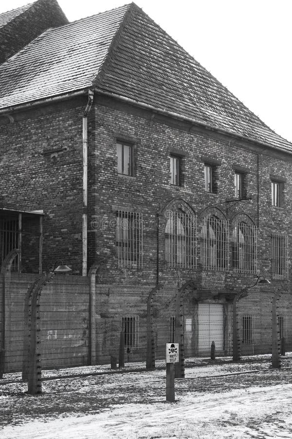 Polen-- Auschwitz-Nazi-Konzentrationslager stockbild Polen-- Auschwitz-Nazi-Konzentrationslager stockbild