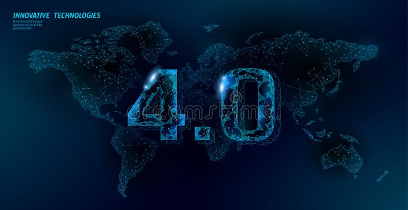 Poli concetto futuro globale basso della rivoluzione industriale Unione umana globale della mappa di mondo Internazionale online illustrazione vettoriale Poli concetto futuro globale basso della rivoluzione industriale Unione umana globale della mappa di mondo Internazionale online illustrazione vettoriale