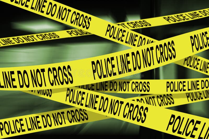 Police line stock photo. Image of paint, bloody, crime - 13236504