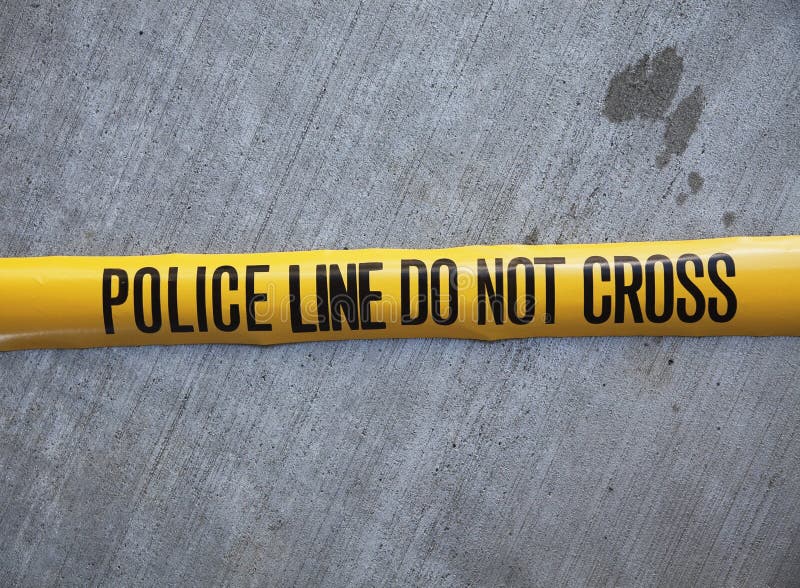 Police line do not cross tape stock photos Police line do not cross tape stock photos