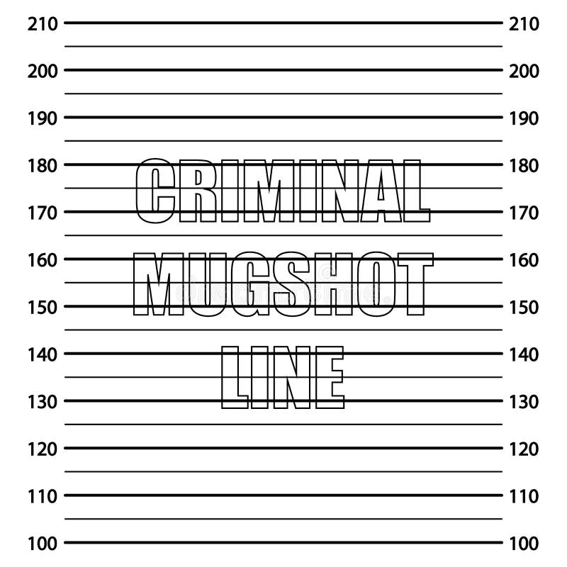 Police Mugshot Outline