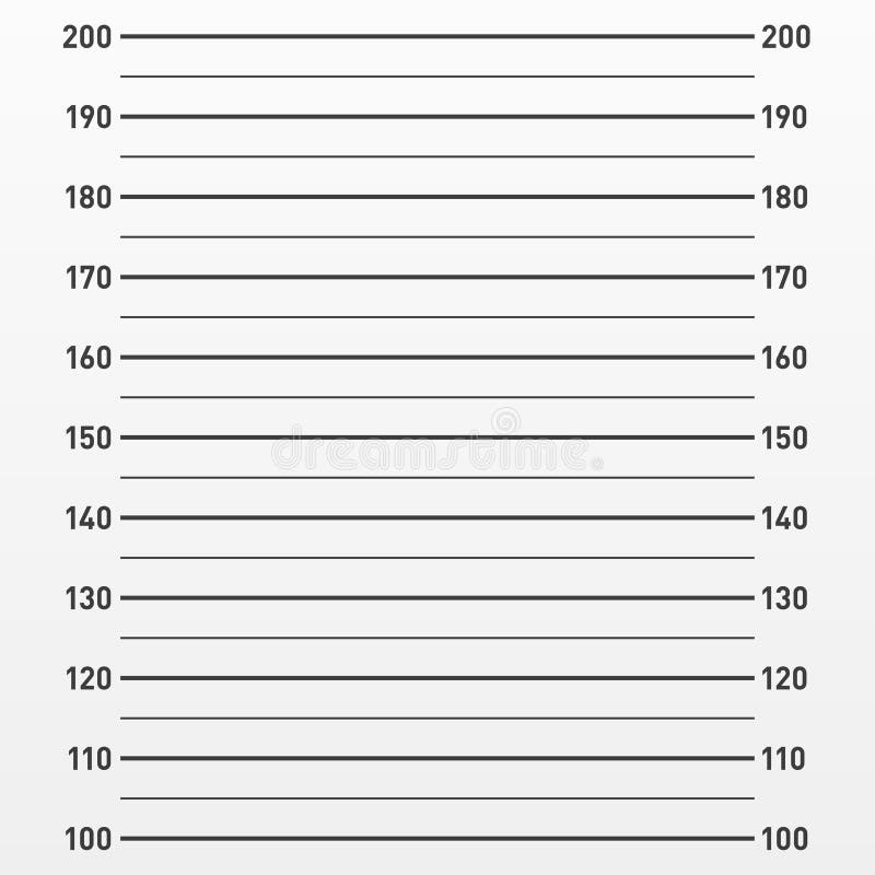 Police Height Chart Poster