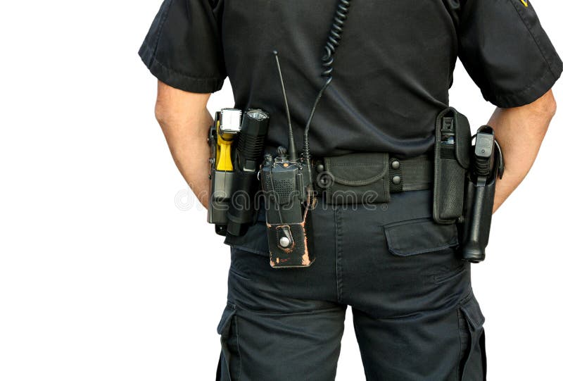 police gun belt