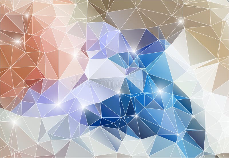 Poligono brillante del fondo astratto variopinto royalty illustrazione gratis Poligono brillante del fondo astratto variopinto royalty illustrazione gratis