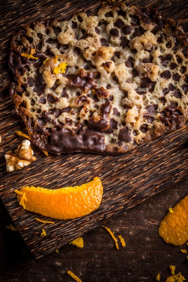 Polish Florentine cookies stock photo. Image of snack 73677954