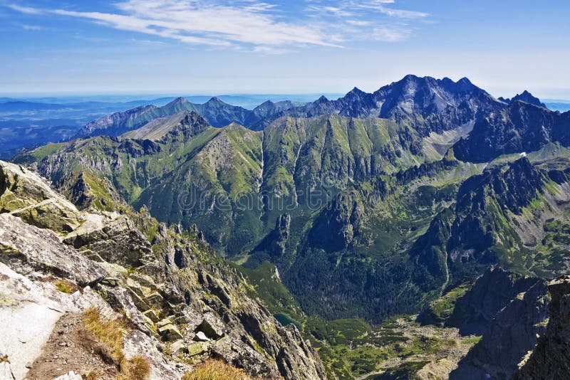 Polish High Tatras mountains