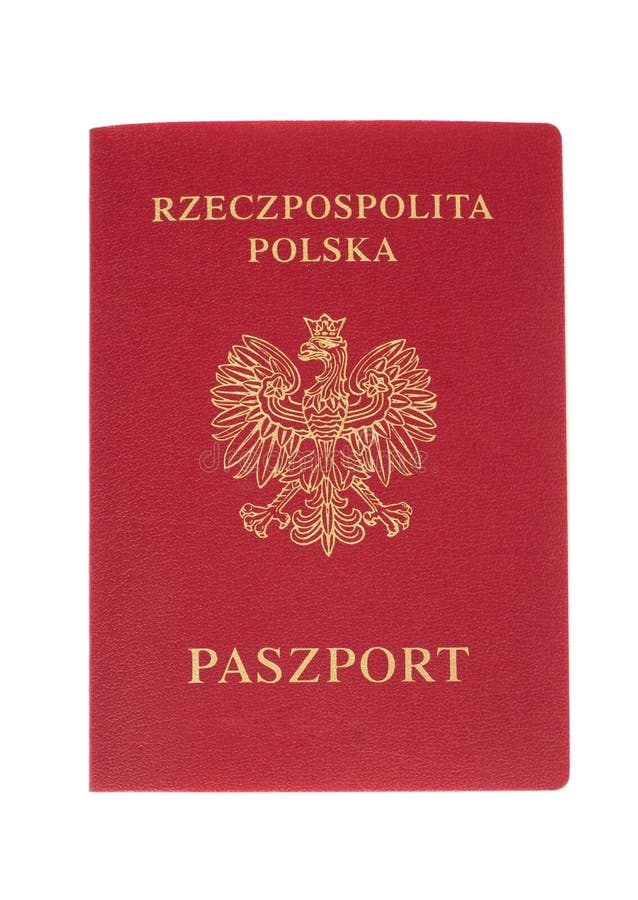 Polish Passport stock photo. Image of cover, nation, close 4981876