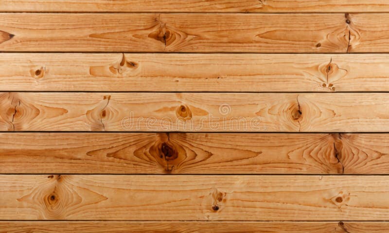 A close-up view of polished pine wood planks arranged side by side, highlighting the natural grain patterns. The wooden surface exudes simplicity and organic beauty. AI generation AI generated