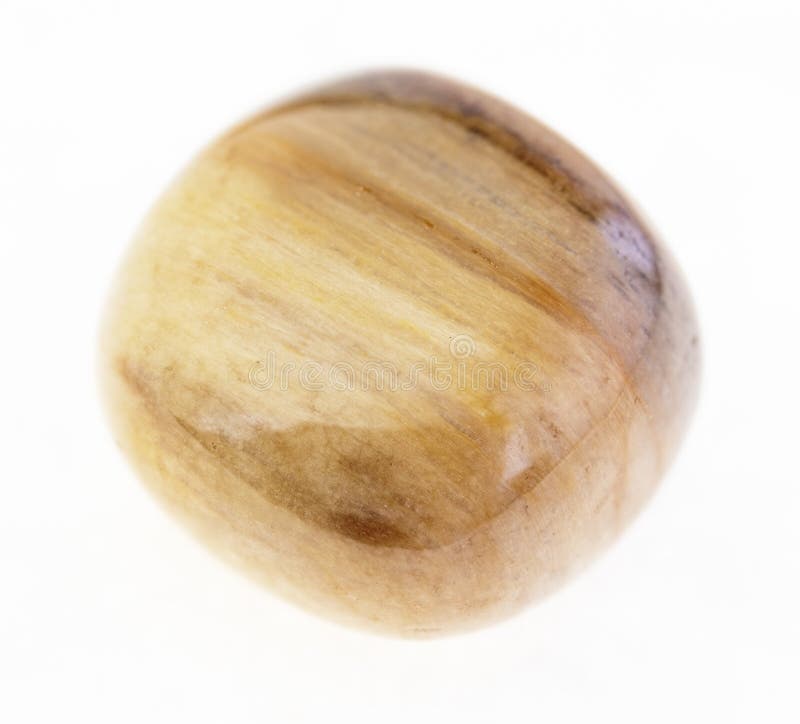 polished tiger's eye gem stone on white stock photography polished tiger's eye gem stone on white stock photography