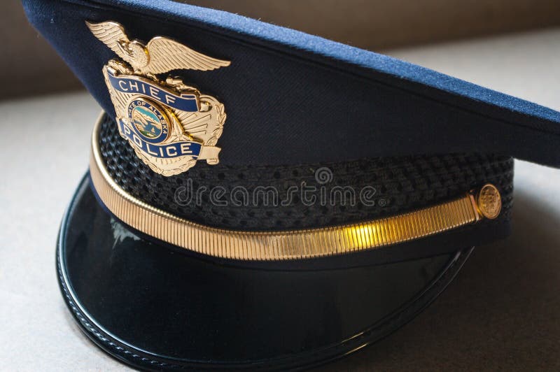 Polismästare Hat arkivfoto Polismästare Hat arkivfoto