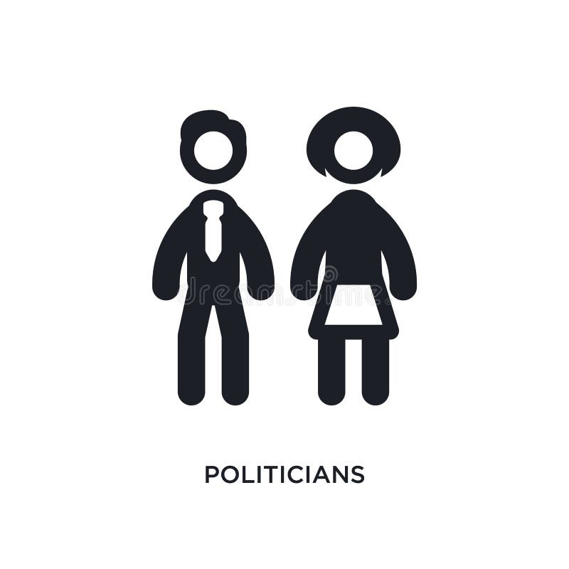 politici geïsoleerd pictogram eenvoudige elementenillustratie van politieke conceptenpictogrammen ontwerp van het het tekensymboo vector illustratie politici geïsoleerd pictogram eenvoudige elementenillustratie van politieke conceptenpictogrammen ontwerp van het het tekensymboo vector illustratie