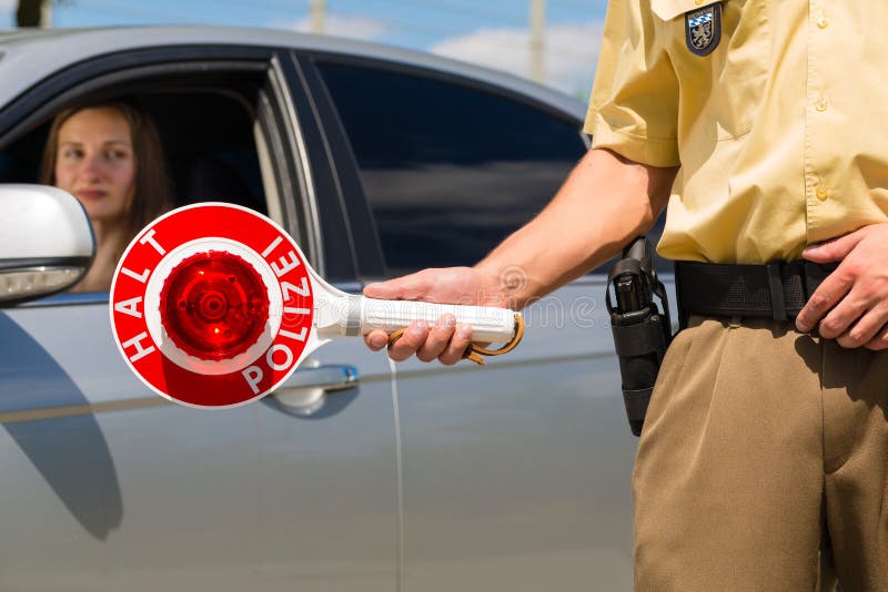 Polizei - Polizist- oder Bullenendauto stockfoto Polizei - Polizist- oder Bullenendauto stockfoto