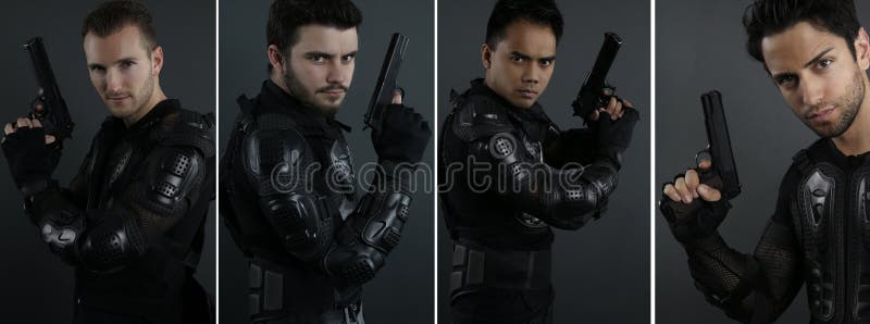 Poliziotti eccellenti - un ritratto di quattro uomini delle forze speciali