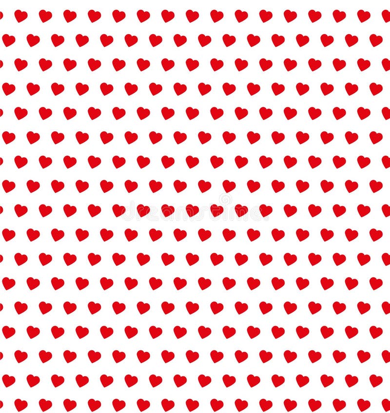 Polka Dot Hearts Seamless Pattern Stock Illustration Illustration of pattern, print 79566516