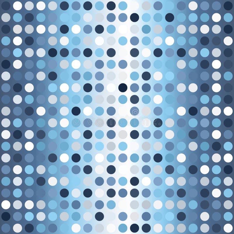 Polka dot pattern. Seamless vector vector illustration