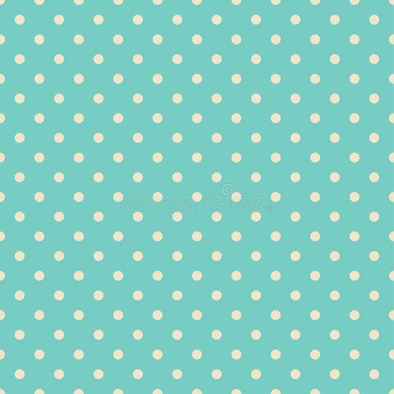 Polka Dot Pattern, Seamless Vector Background