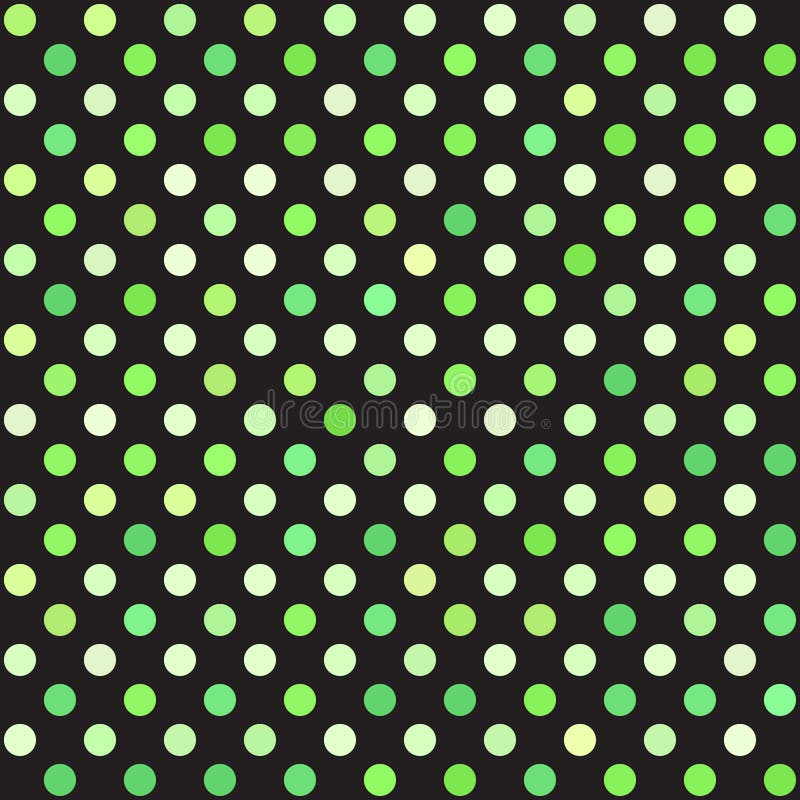 Polka dot pattern. Vector seamless background vector illustration
