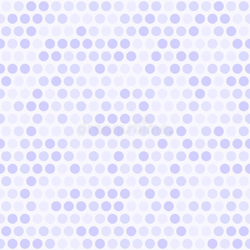 Polka dot pattern. Vector seamless background stock illustration