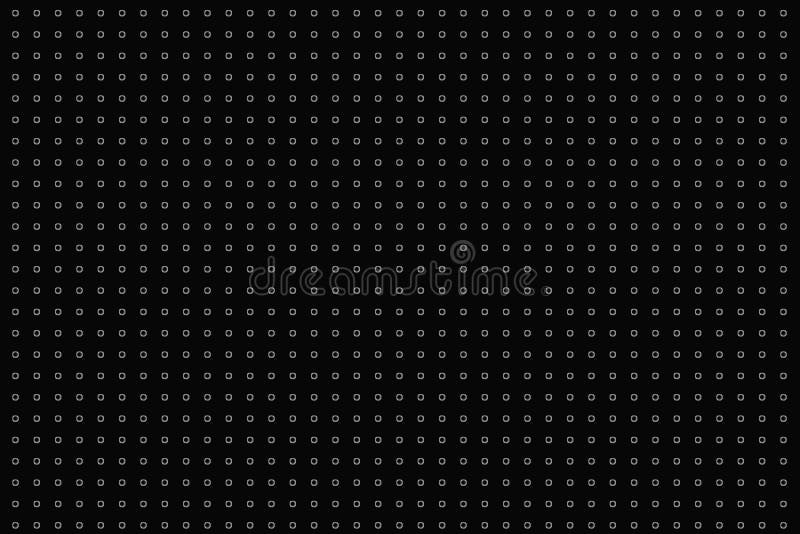 Polka dots digital creative abstract texture pattern on black background. Design element. royalty free illustration Polka dots digital creative abstract texture pattern on black background. Design element. royalty free illustration