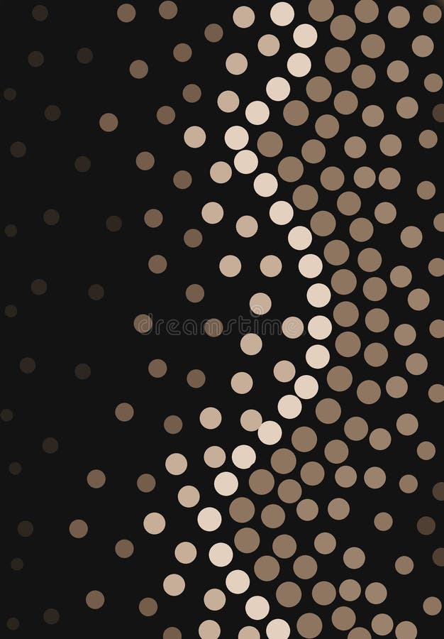 Polka Dots Gradient stock illustration. Illustration of fading - 6779331