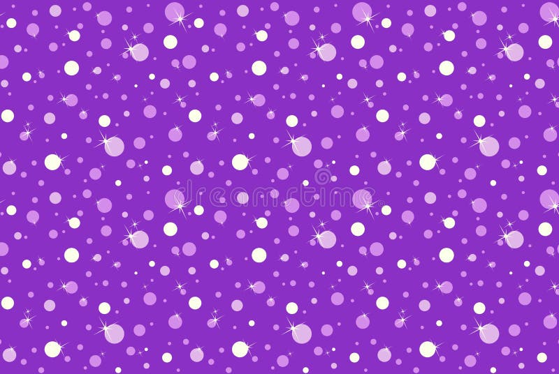 Polka Dots on Purple Background. Stock Photo - Image of fabric ...