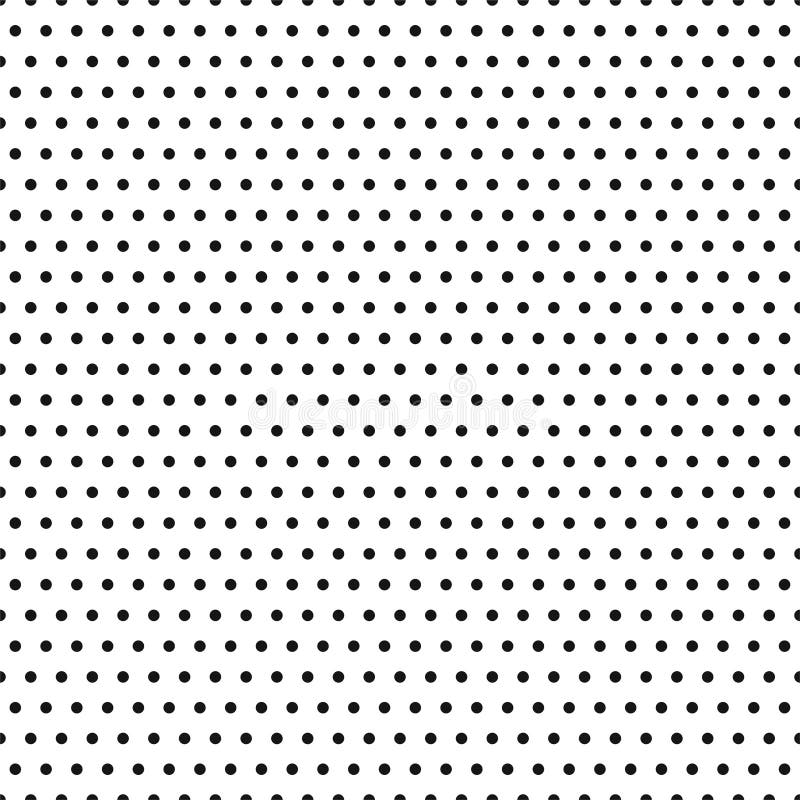 Polka Dots Seamless Pattern Classic Polka Dot Repeating Pattern