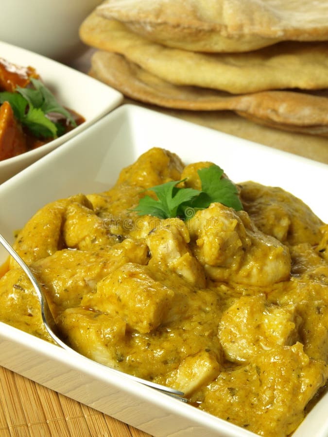 Pollo de Korma fotografía de archivo Pollo de Korma fotografía de archivo