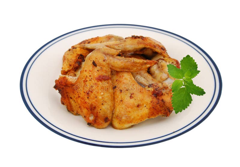 Pollo frito delicioso fotografía de archivo libre de regalías