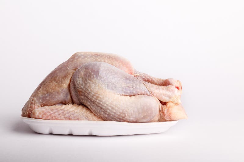 Pollo desplumado foto de archivo. Imagen de desplume, aves 2967280