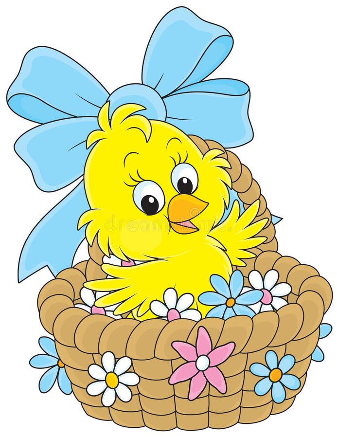 Polluelo de Pascua ilustración del vector Polluelo de Pascua ilustración del vector