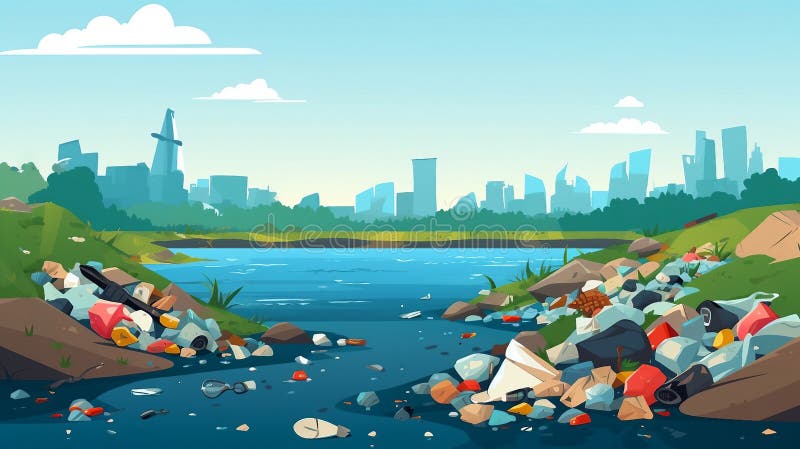 Polluted River Stock Illustrations – 1,211 Polluted River Stock ...