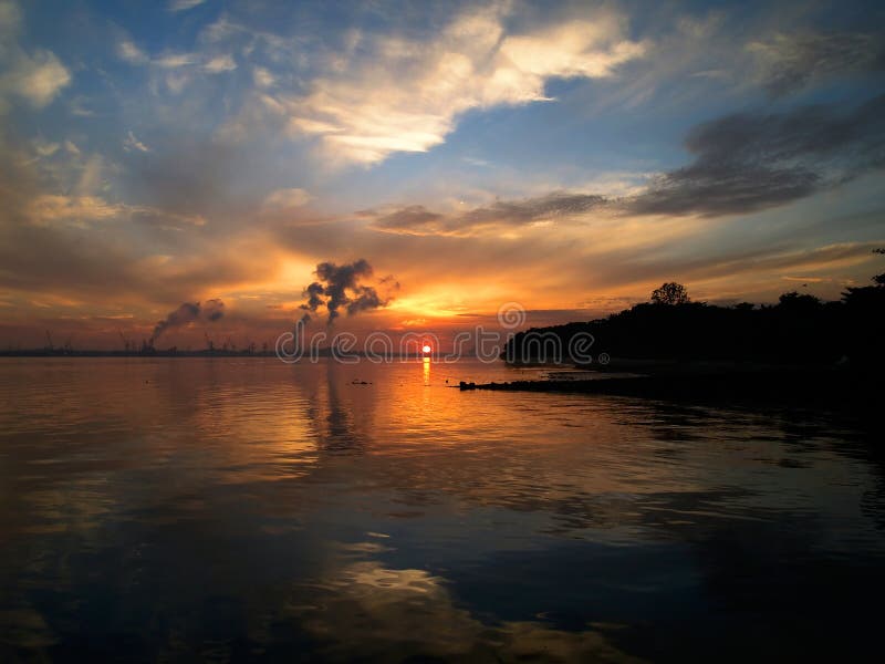 Polluted Sunrise