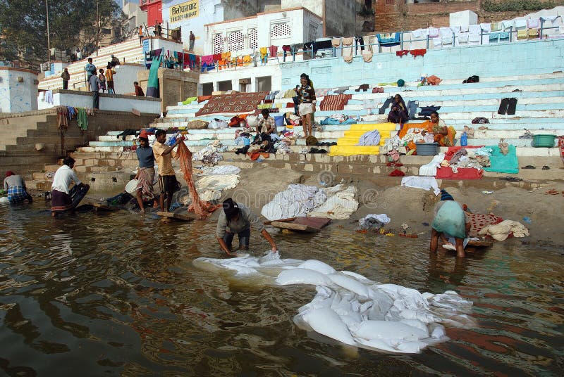 Pollution at the Ganges River Editorial Photo Image of holy