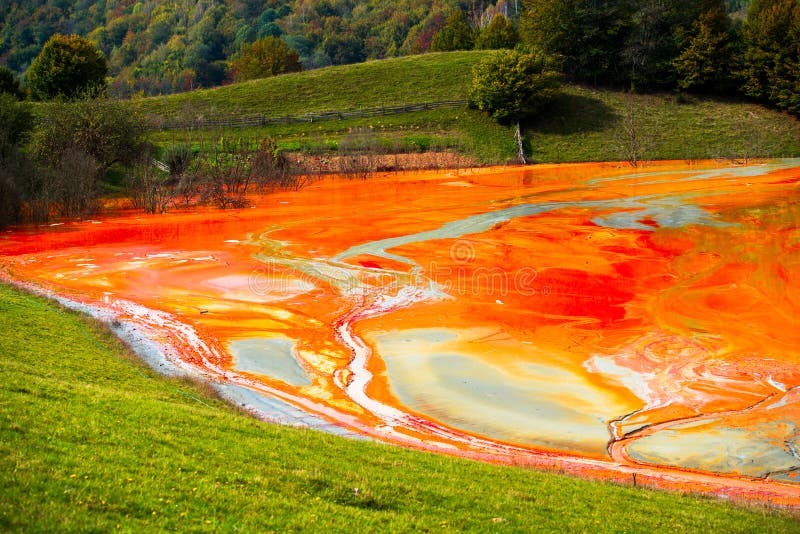 Pollution water lake stock images Pollution water lake stock images