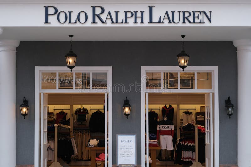 Polo Ralph Lauren store is pictured in Tanger Outlets in