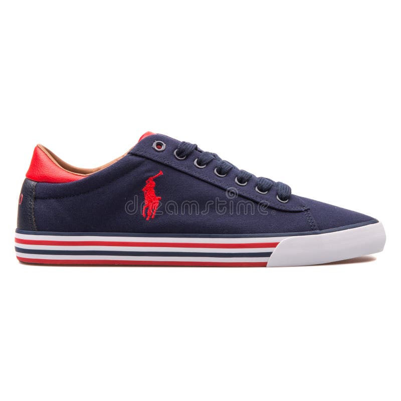 Polo Ralph Lauren Harvey Orange Sneaker Editorial Photography - Image of  shoes, shoe: 150620962