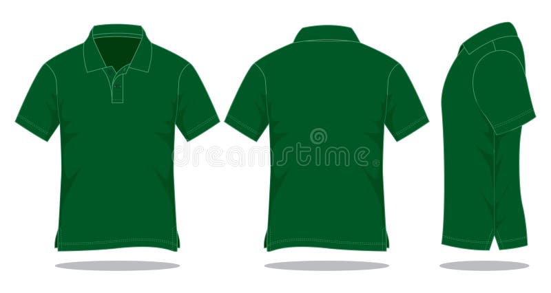 dark green polo tshirt