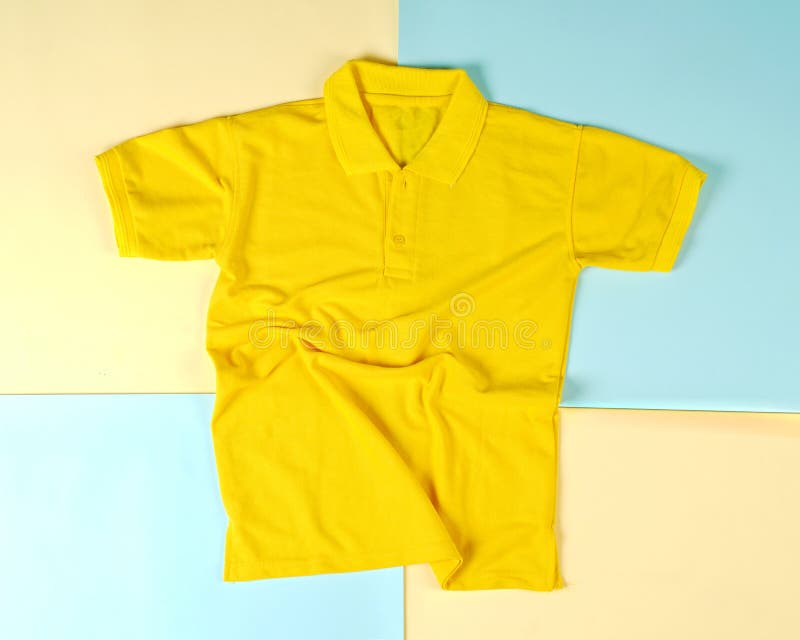 229 Polo Shirt Template Yellow Stock Photos - Free & Royalty-Free Stock ...