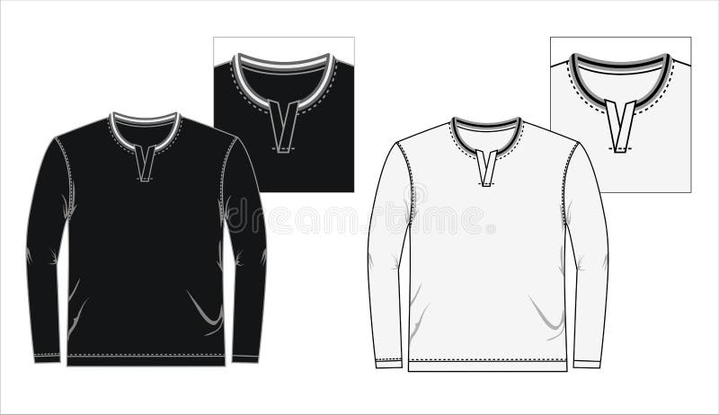 Design Template T Shirt Raglan Combination Color, Vector. Stock Vector ...