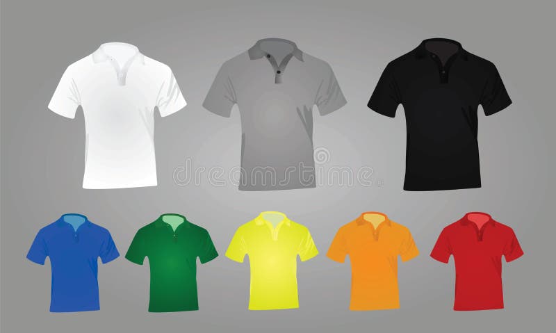 different polo shirts