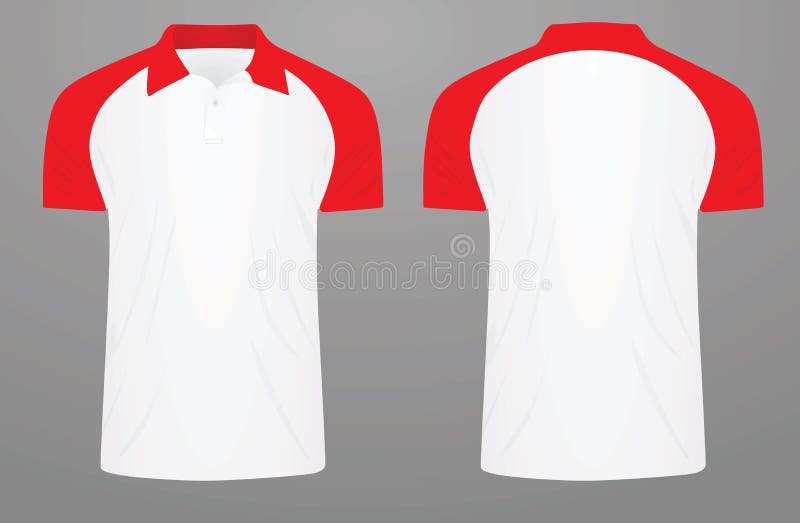 T Shirt With Collar Front And Back - T Shirt Clipart Front And Back ...