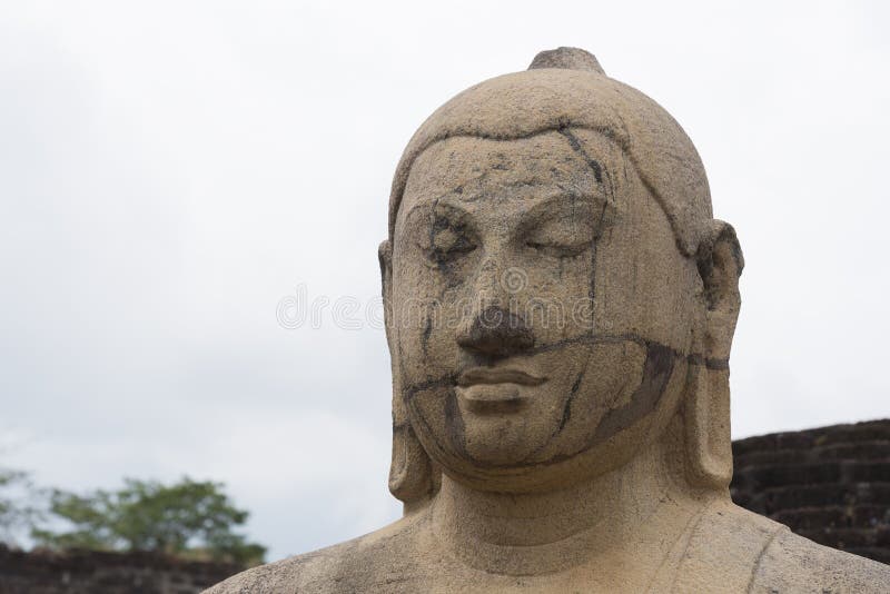 Polonnaruwa σρι λάνκα 03172019 : αρχαία πόλη του ναού της πολυνναφούβα των δοντιών του αρχαίου κόσμου της πόλης του κήπου στοκ φωτογραφία με δικαίωμα ελεύθερης χρήσης