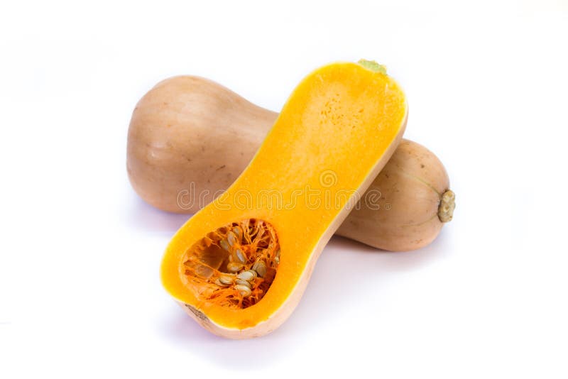 Abóbora-moscada fresca fotografia de stock royalty free