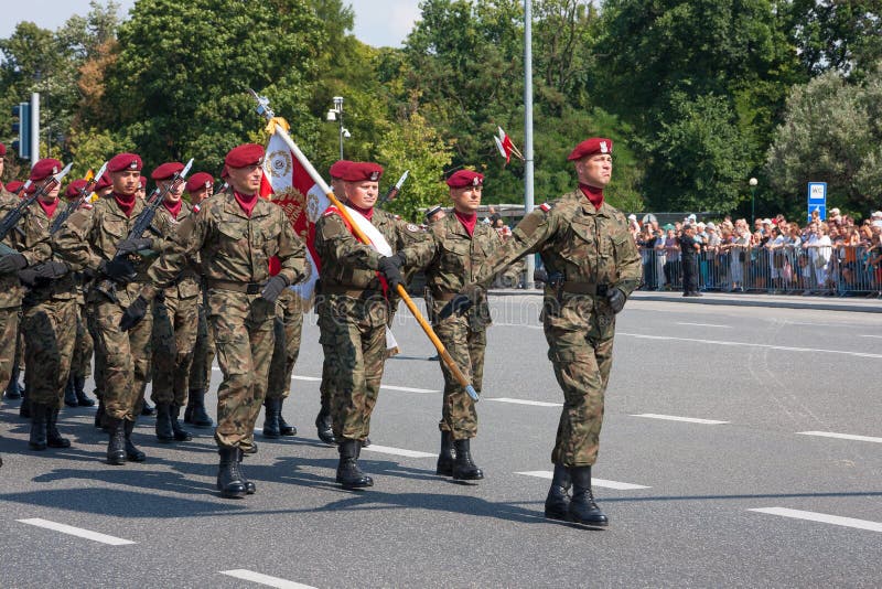 Polska Powietrzna brygada obraz stock Polska Powietrzna brygada obraz stock