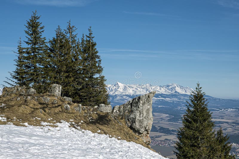 Vrch Poludnica, Nízké Tatry, Slovensko