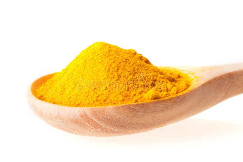 polvere asciutta della curcuma in cucchiaio di legno su fondo bianco fotografia stock libera da diritti polvere asciutta della curcuma in cucchiaio di legno su fondo bianco fotografia stock libera da diritti